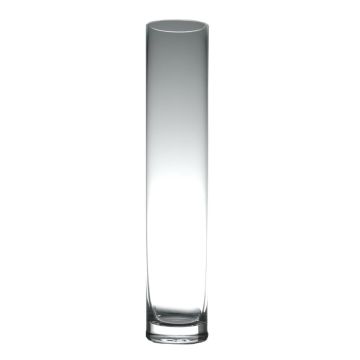Vase d’ornement cylindrique en verre SANSA EARTH, transparent, 30cm, Ø6cm Vase d’ornement cylindrique en verre SANSA EARTH, transparent, 30cm, Ø6cm
