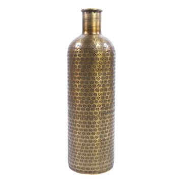 Vase-bouteille en métal MAGDALINA, doré, 53 cm, Ø 14,5 cm Vase-bouteille en métal MAGDALINA, doré, 53 cm, Ø 14,5 cm