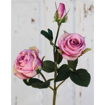 Branche de roses artificielles DELILAH, rose, 55 cm, Ø 6 cm Branche de roses artificielles DELILAH, rose, 55 cm, Ø 6 cm
