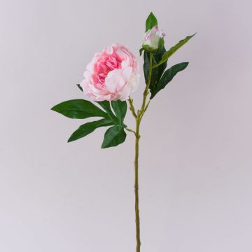 Pivoine synthétique FYRFAR, ouverte, rose, 60cm Pivoine synthétique FYRFAR, ouverte, rose, 60cm
