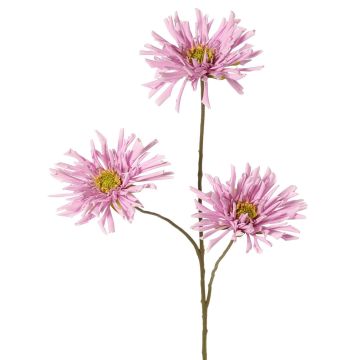 Branche synthétique de chrysanthème LASDIM, lilas, 75cm, Ø11cm Branche synthétique de chrysanthème LASDIM, lilas, 75cm, Ø11cm