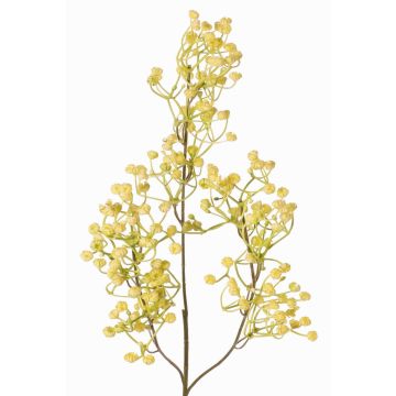 Branche artificielle de gypsophile MURMYN, jaune-vert, 65 cm Branche artificielle de gypsophile MURMYN, jaune-vert, 65 cm