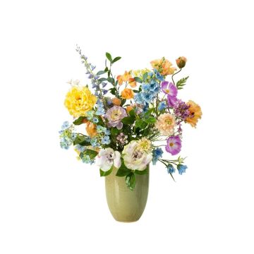 Bouquet de fleurs artificielles FEME, multicolore, 80cm, Ø45cm Bouquet de fleurs artificielles FEME, multicolore, 80cm, Ø45cm