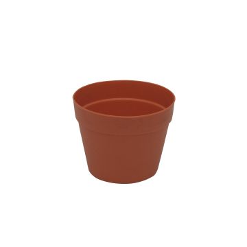 Pot en plastique TASO, terracotta, 13,5cm, Ø17cm Pot en plastique TASO, terracotta, 13,5cm, Ø17cm