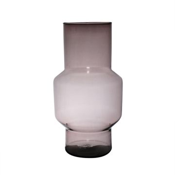 Vase à fleurs FORTUNATO en verre recyclé, violet-transparent, 35cm, Ø19cm Vase à fleurs FORTUNATO en verre recyclé, violet-transparent, 35cm, Ø19cm