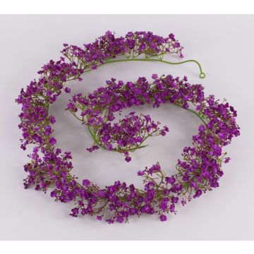 Guirlande artificielle Gypsophile LITAGO, violet, 180cm Guirlande artificielle Gypsophile LITAGO, violet, 180cm