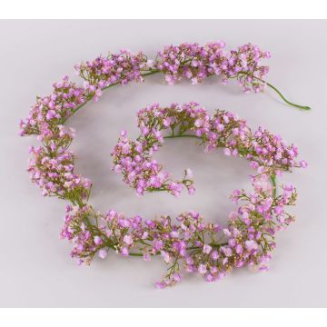 Guirlande artificielle Gypsophile LITAGO, rose-violet, 180cm Guirlande artificielle Gypsophile LITAGO, rose-violet, 180cm