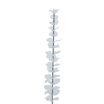 Branches d'eucalyptus en plastique GLAUCO aspect verre, lot de 12, transparentes, 80 cm Branches d'eucalyptus en plastique GLAUCO aspect verre, lot de 12, transparentes, 80 cm