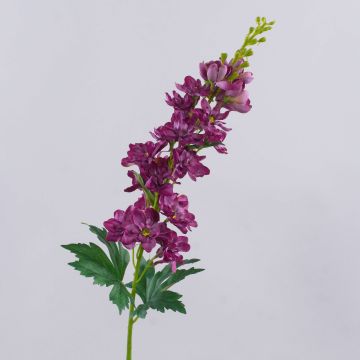 Fleur artificielle « Delphinium » ZIRKAN, fuchsia, 75 cm, Ø 9 cm