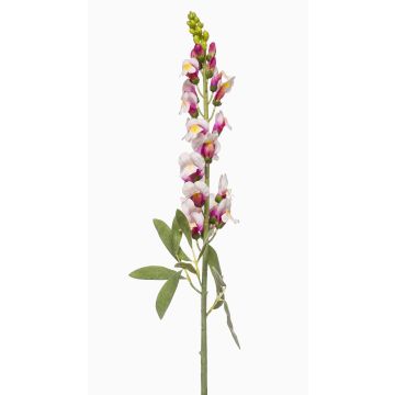 Fleur synthétique gueule-de-loup LIMORG, crème-fuchsia, 80cm Fleur synthétique gueule-de-loup LIMORG, crème-fuchsia, 80cm