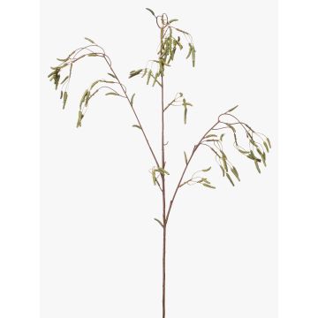 Branche synthétique de bouleau JENKFUN avec fleurs, verte, 95cm Branche synthétique de bouleau JENKFUN avec fleurs, verte, 95cm