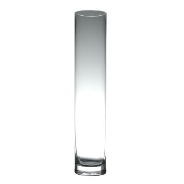 Vase d’ornement cylindrique en verre SANSA EARTH, transparent, 35cm, Ø6cm Vase d’ornement cylindrique en verre SANSA EARTH, transparent, 35cm, Ø6cm