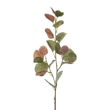 Branche artificielle d'eucalyptus KALHEN, vert-violet, 75 cm Branche artificielle d'eucalyptus KALHEN, vert-violet, 75 cm