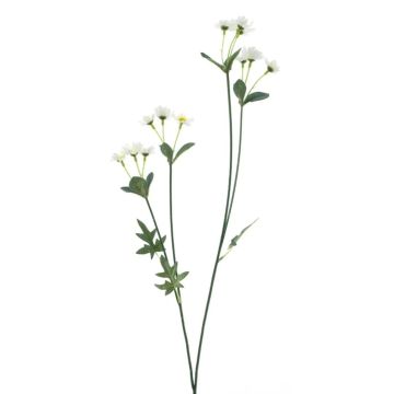Branche artificielle Pâquerette KASANI, crème, 60cm