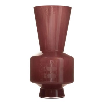 Vase à fleurs en verre GARNIAS, rouge merlot, 40cm, Ø20cm Vase à fleurs en verre GARNIAS, rouge merlot, 40cm, Ø20cm