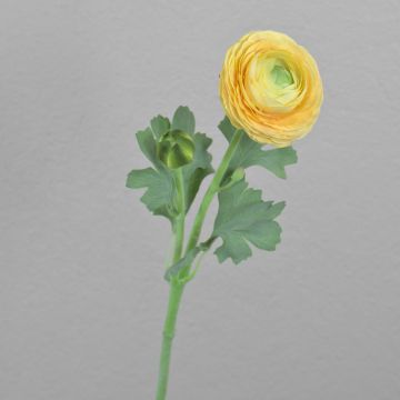 Renoncule synthétique CADISS, jaune, 50cm, Ø7,5cm Renoncule synthétique CADISS, jaune, 50cm, Ø7,5cm