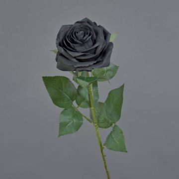 Rose artificielle KAILIN, noire, 65 cm, Ø 9 cm Rose artificielle KAILIN, noire, 65 cm, Ø 9 cm