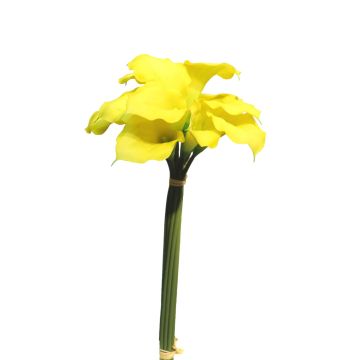 Bouquet de callas artificielles YONGHENG, jaune-vert, 45cm, Ø25cm Bouquet de callas artificielles YONGHENG, jaune-vert, 45cm, Ø25cm