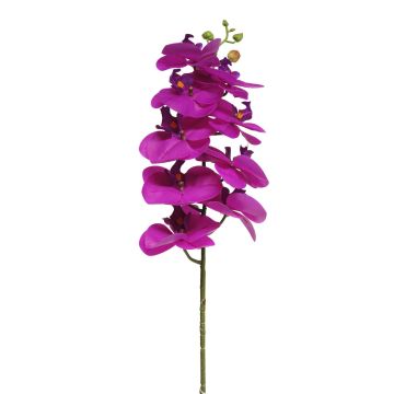 Branche artificielle d'orchidée Phalaenopsis SONGYA, rose, 75 cm
