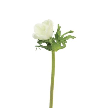 Fleur artificielle Anémone BOYANG, blanche, 35cm, Ø6cm