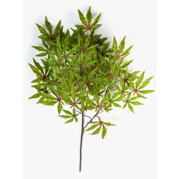 Branche décorative d'érable japonais ALEXANDER, vert clair-rouge, 60cm