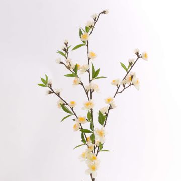 Branche de cerisier décorative KATHRIN, fleurie, blanc, 65cm