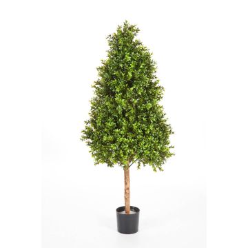 Buis artificiel en forme de cône TOM, tronc naturel, 140cm
