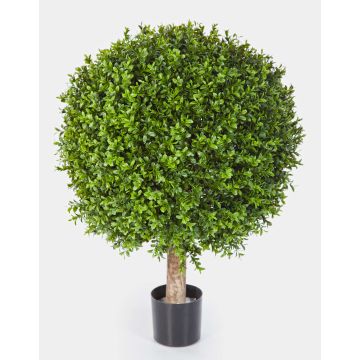 Buis artificiel TOM, tronc naturel, 75cm, Ø60cm