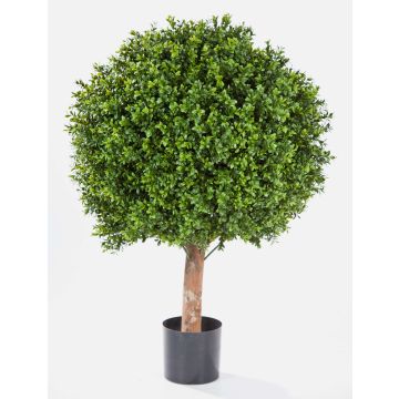 Buis artificiel TOM, tronc naturel, 95cm, Ø80cm