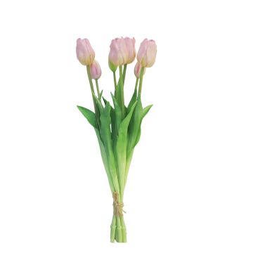 Bouquet de tulipes synthétiques LONA, rose, 45cm, Ø15cm Bouquet de tulipes synthétiques LONA, rose, 45cm, Ø15cm