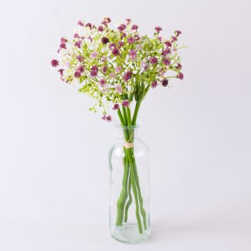Bouquet de gypsophile artificiel CECILIA, fuchsia, 30cm, Ø17cm Bouquet de gypsophile artificiel CECILIA, fuchsia, 30cm, Ø17cm