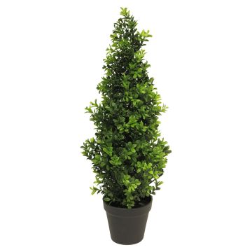 Pyramide en buis artificiel TOM, dans un cache-pot, 60cm