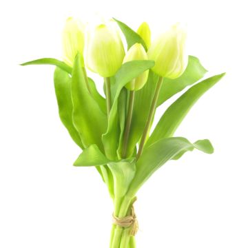 Bouquet de tulipes synthétiques LONA, blanc, 30cm Bouquet de tulipes synthétiques LONA, blanc, 30cm