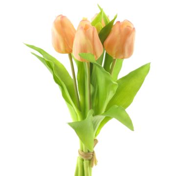 Bouquet de tulipes synthétiques LONA, rose, 30cm