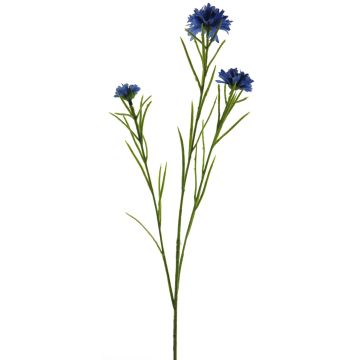 Branche de bleuets artificiels NAWEN, bleu clair, 65 cm, Ø 3-5,5 cm Branche de bleuets artificiels NAWEN, bleu clair, 65 cm, Ø 3-5,5 cm