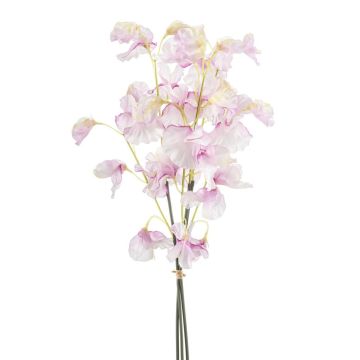 Bouquet décoratif de lathyrus KIDO, rose-blanc, 50cm Bouquet décoratif de lathyrus KIDO, rose-blanc, 50cm