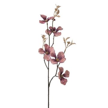Branche artificielle Cornouiller KROVEX, lilas-or, 70cm