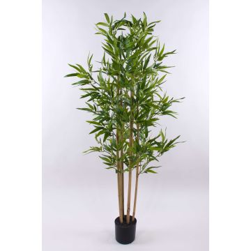 Arbre artificiel bambou SEUMAS, troncs naturels, 150cm Arbre artificiel bambou SEUMAS, troncs naturels, 150cm