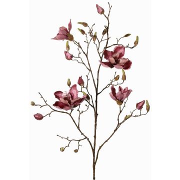 Branche de magnolia en tissu JACKA, vieux rose, 105cm Branche de magnolia en tissu JACKA, vieux rose, 105cm