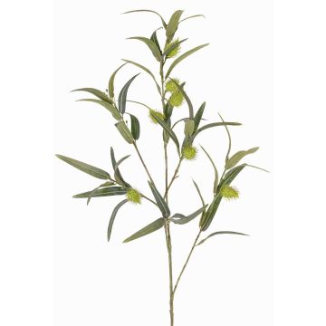 Branche d'euphorbe ballon artificielle TASMIN, fruits, verte, 95cm Branche d'euphorbe ballon artificielle TASMIN, fruits, verte, 95cm