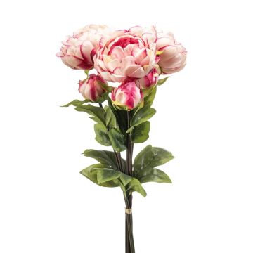 Bouquet de pivoines synthétiques VATANA, rose-fuchsia, 50cm, Ø18cm Bouquet de pivoines synthétiques VATANA, rose-fuchsia, 50cm, Ø18cm