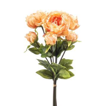 Bouquet de pivoines artificielles VATANA, couleur pêche, 50cm, Ø18cm Bouquet de pivoines artificielles VATANA, couleur pêche, 50cm, Ø18cm