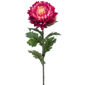 Fleur synthétique chrysanthème LAZO, fuchsia, 75cm Fleur synthétique chrysanthème LAZO, fuchsia, 75cm