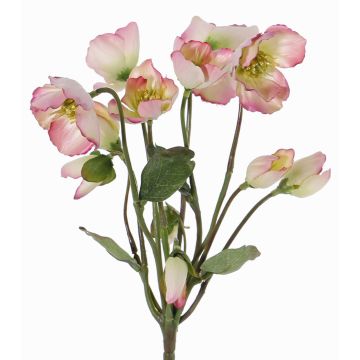 Héllébore artificielle HALLA à planter, rose, 30cm, Ø7cm Héllébore artificielle HALLA à planter, rose, 30cm, Ø7cm