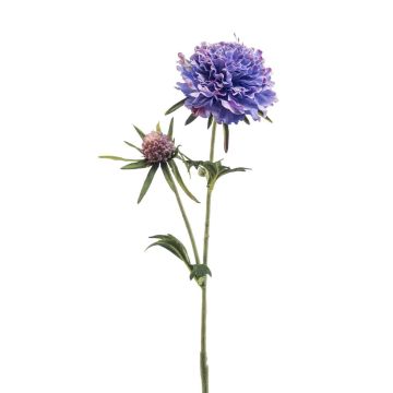 Branche artificielle de scabieuse BASOLO, lilas-bleu, 55cm Branche artificielle de scabieuse BASOLO, lilas-bleu, 55cm