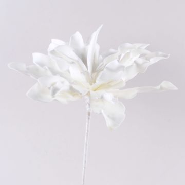 Branche d'Agave pygmaea en mousse synthétique DANINA, blanche, 35 cm, Ø 30 cm Branche d'Agave pygmaea en mousse synthétique DANINA, blanche, 35 cm, Ø 30 cm