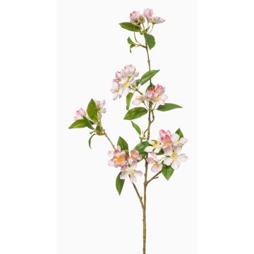 Branche synthétique de cerisier ornemental RETLOZ avec fleurs, rose clair, 90cm