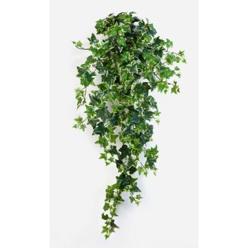 Buisson de lierre artificiel LUKA, à piquer, vert-blanc, 90 cm