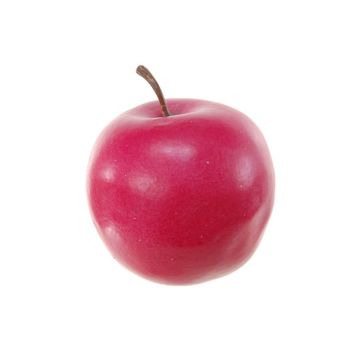 Fruit décoratif Pomme HENNY, fuchsia-rouge, 6cm, Ø7cm Fruit décoratif Pomme HENNY, fuchsia-rouge, 6cm, Ø7cm