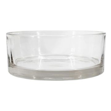 Glass bowl VERA OCEAN, clear, 8cm, Ø20cm Glass bowl VERA OCEAN, clear, 8cm, Ø20cm
